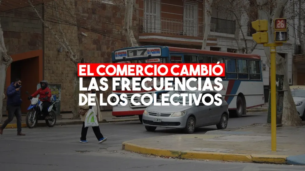 Aumentarán las frecuencias de los colectivos si el comercio desdobla el horario
