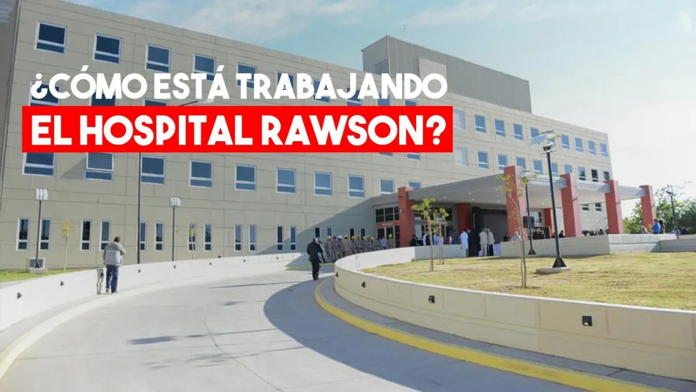 ¿Cuántos profesionales del Rawson están aislados?