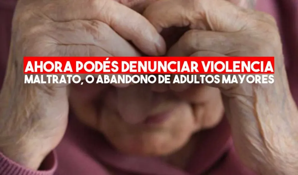 Se sumó una línea de WhatsApp para denunciar violencia y/o abandono a adultos mayores