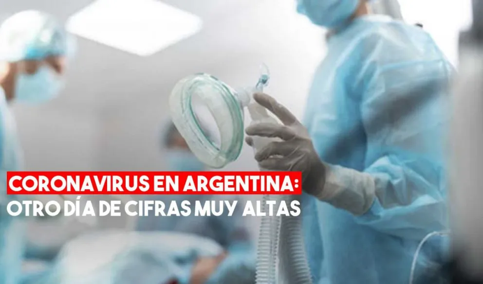 Coronavirus en la Argentina: informaron 12.625 nuevos casos y 424 muertes en 24 horas