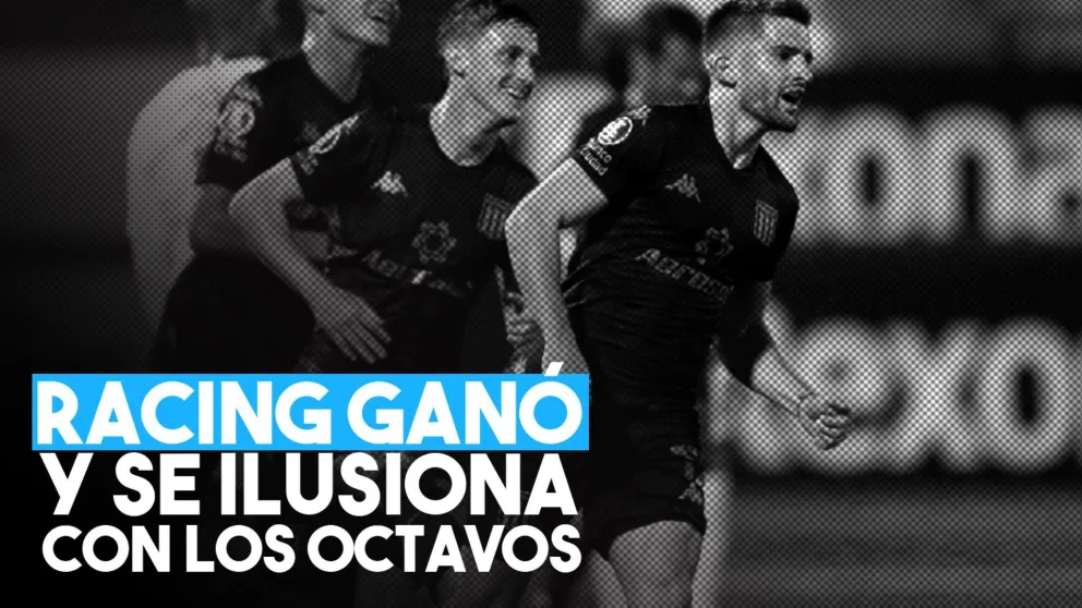 Racing derrotó a Alianza Lima y se puso de pie en octavos de la Copa Libertadores