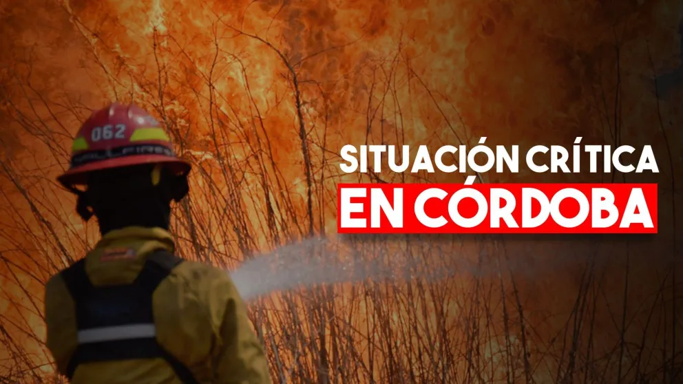 Los incendios sin control en Córdoba ya arrasaron con más de 16 mil hectáreas