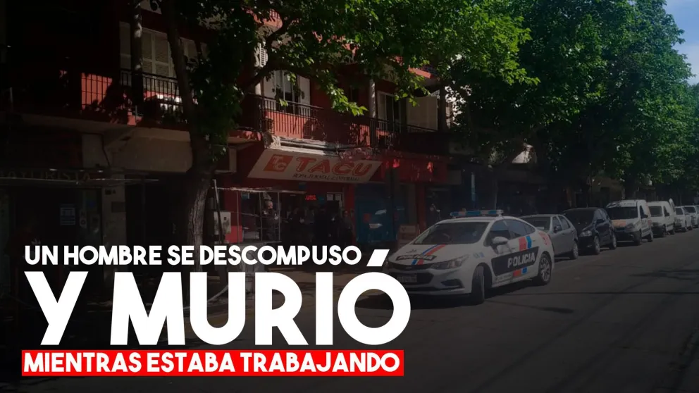 Un hombre se descompensó y murió en pleno centro