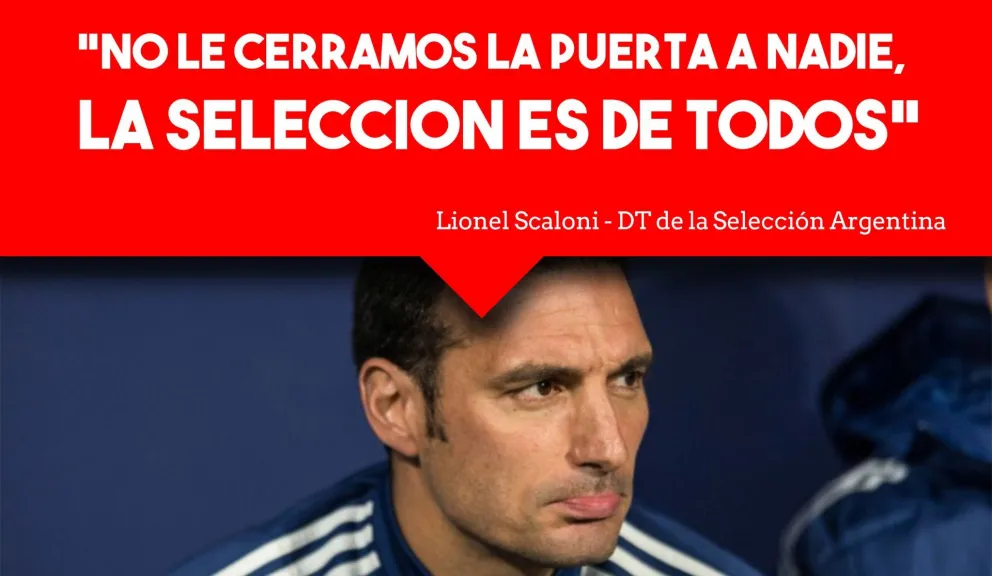 Scaloni habló sobre Di María