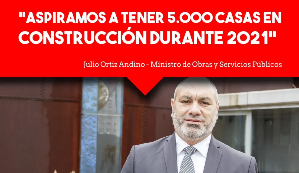 Con el aumento del presupuesto, se vienen obras de viviendas, cloacales y de vialidad