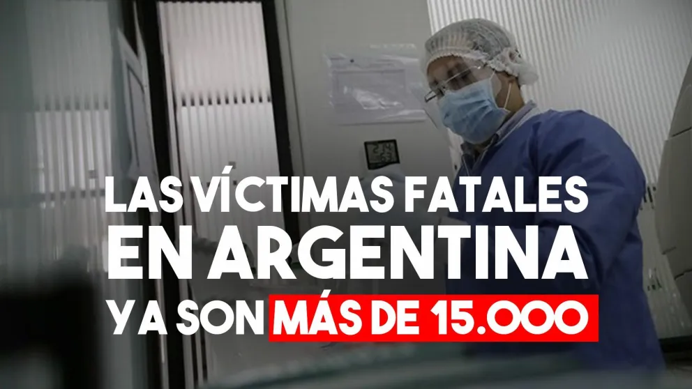 Argentina: 12.969 nuevos casos y 443 muertes.