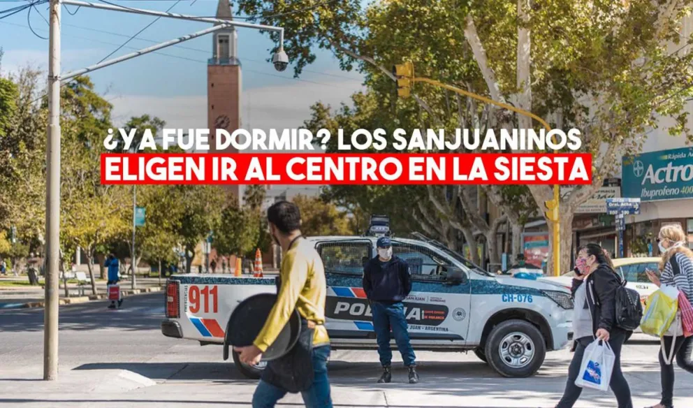 Casi el 50% de los sanjuaninos elige la siesta para ir al comercio