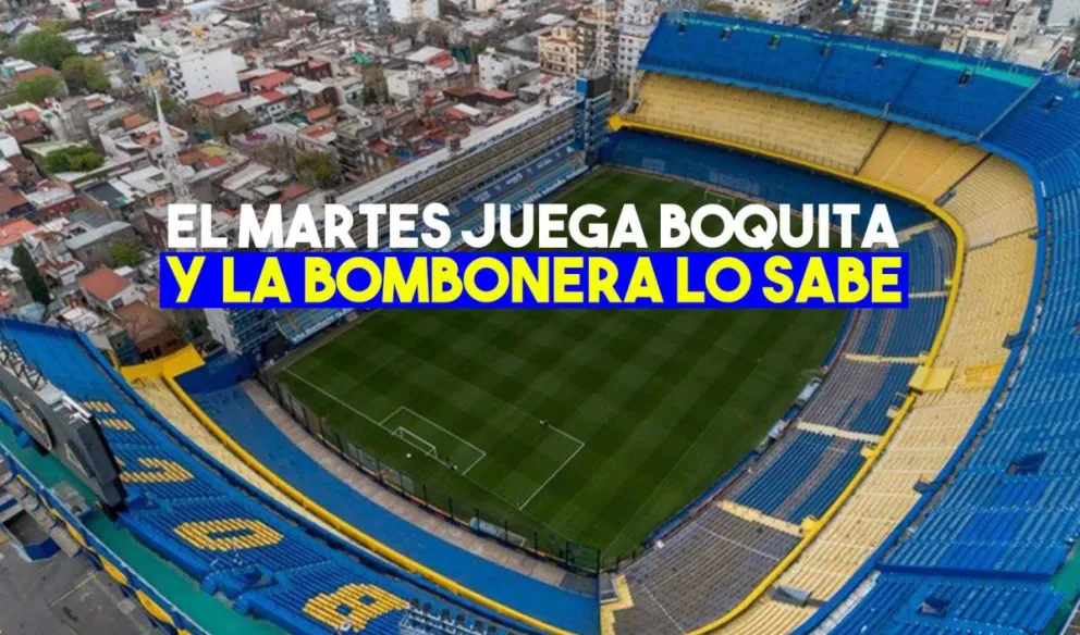 Fotos: así está la Bombonera para el martes