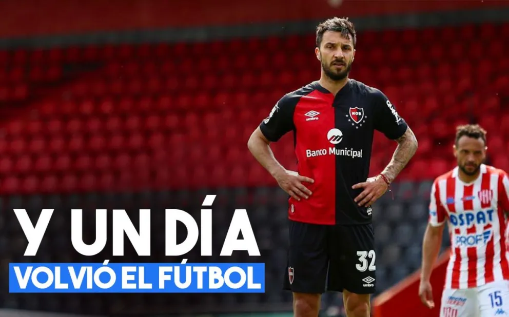 Regresó el fútbol argentino con un amistoso en Rosario