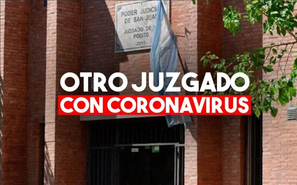 Un agente del Juzgado de Paz de Pocito tiene coronavirus