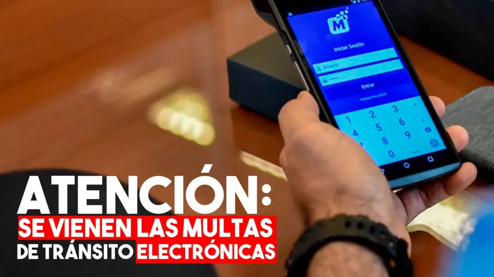 Desde octubre habrá multas electrónicas y el pago será mediante código QR