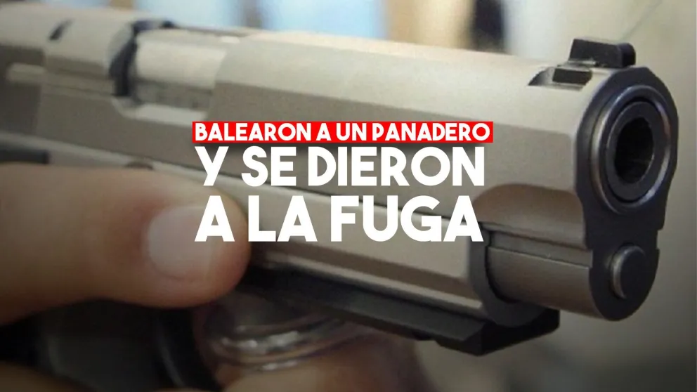 Balearon al dueño de una panadería en Chimbas