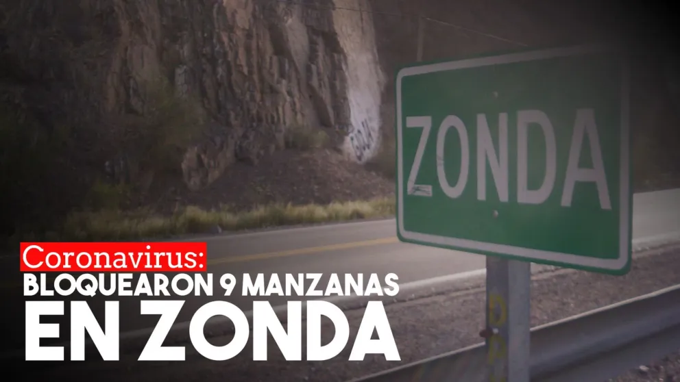 Aislaron 9 manzanas en Zonda por un caso de coronavirus