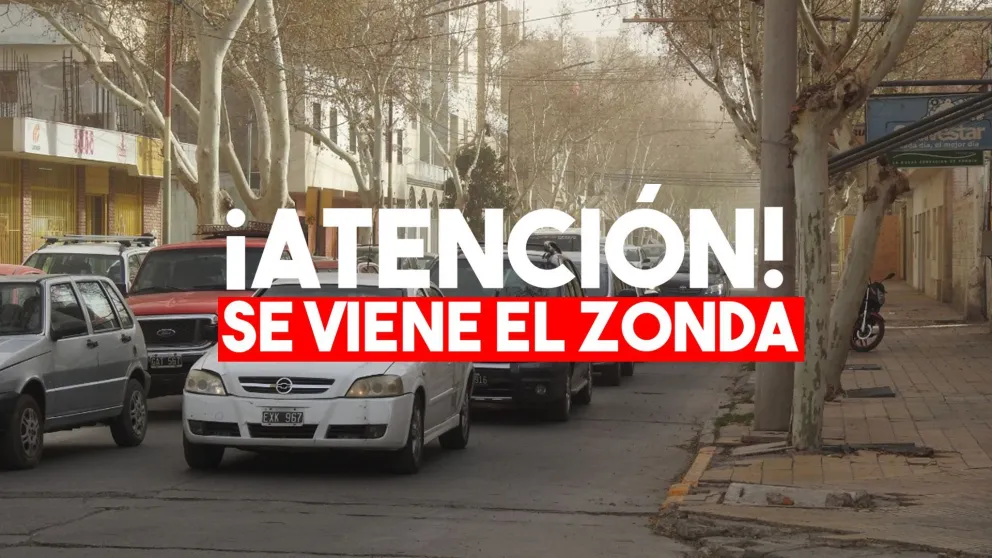Pronosticaron un fuerte viento zonda para la tarde de este martes