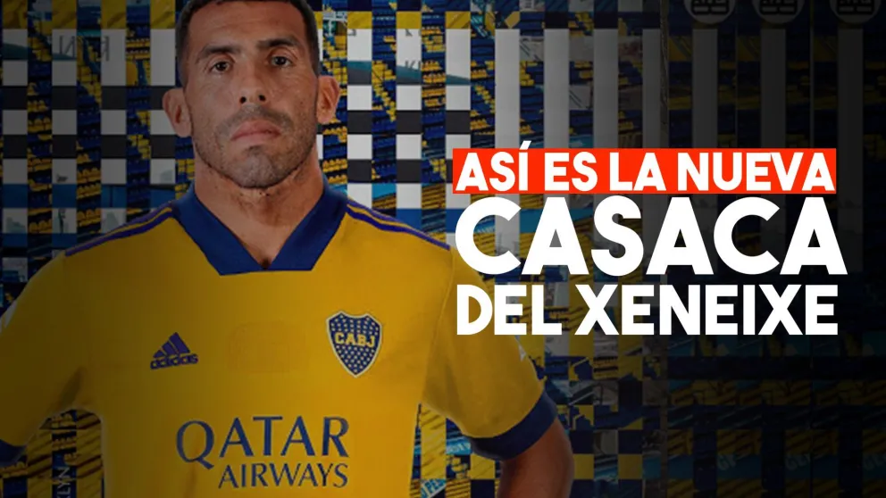 Boca presentó su nueva camiseta en homenaje a la Bombonera