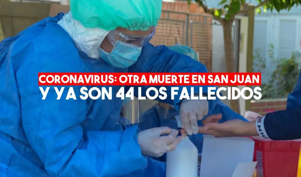 Coronavirus: se registró un nuevo fallecimiento en la provincia de San Juan
