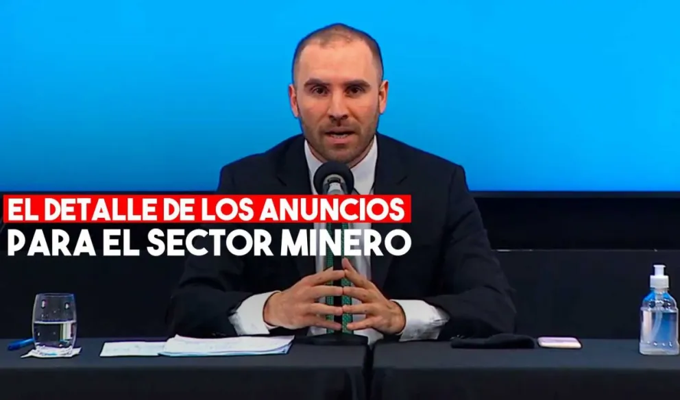Guzmán anunció beneficios para el sector minero