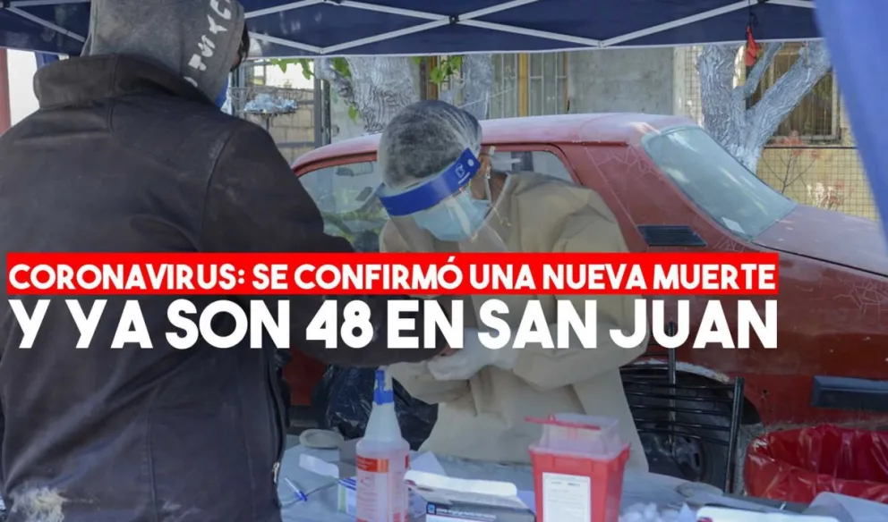 Coronavirus: confirmaron un nuevo deceso en San Juan y ya son 48