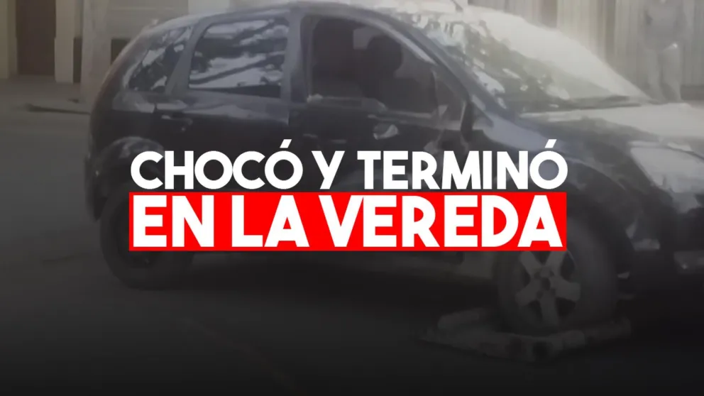 Accidente en pleno centro sanjuanino