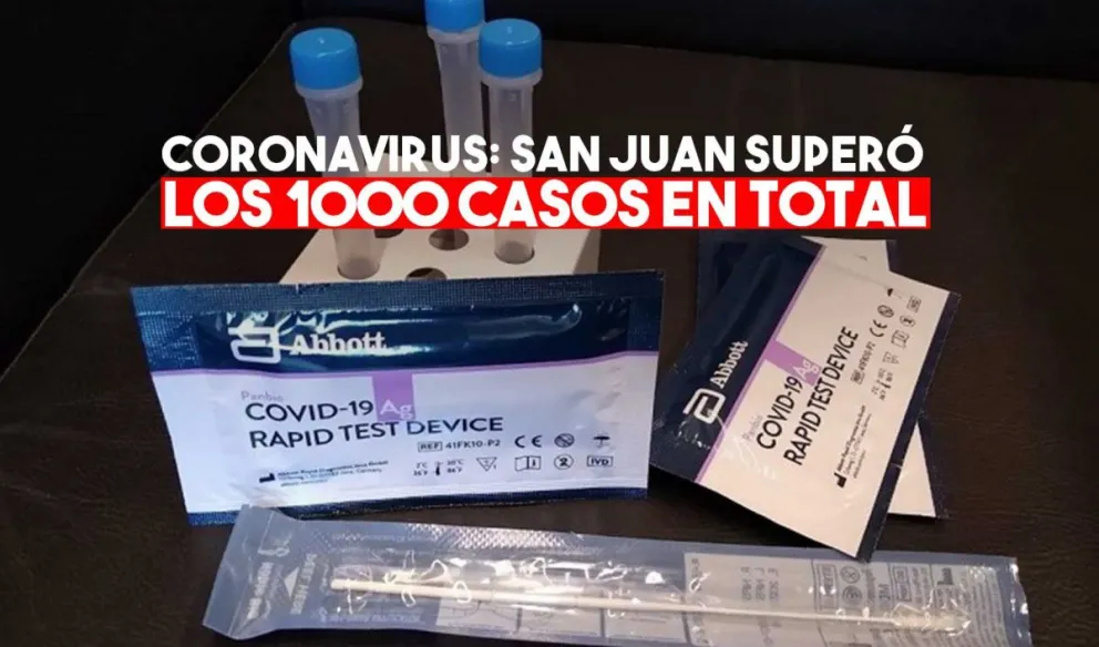 Coronavirus: confirman 36 nuevos casos en San Juan