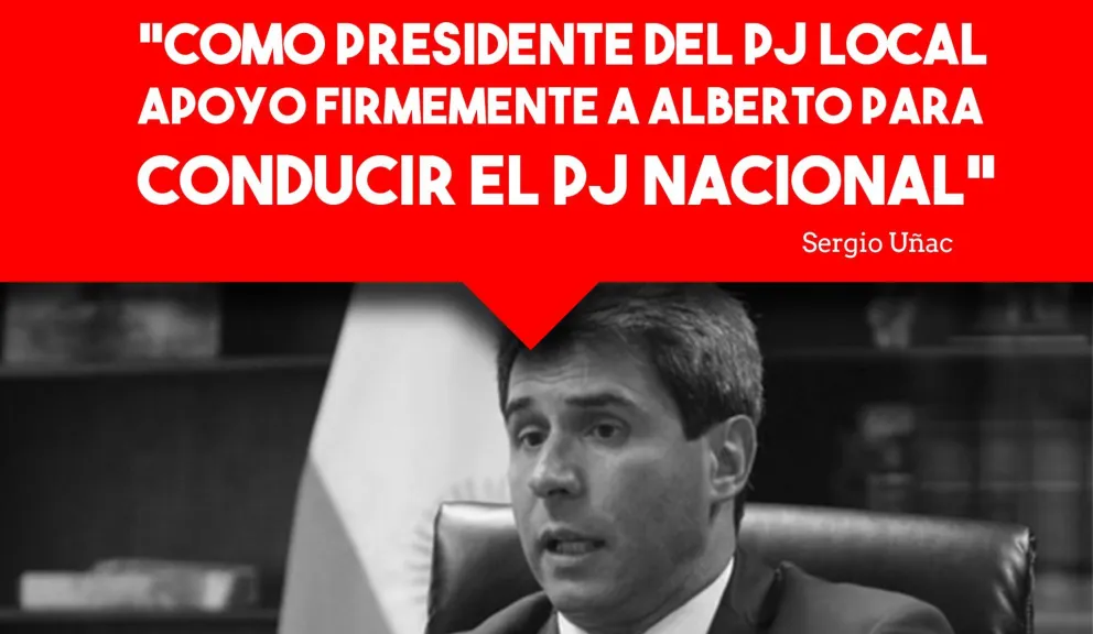 Uñac bancó que Fernández sea el presidente del PJ Nacional