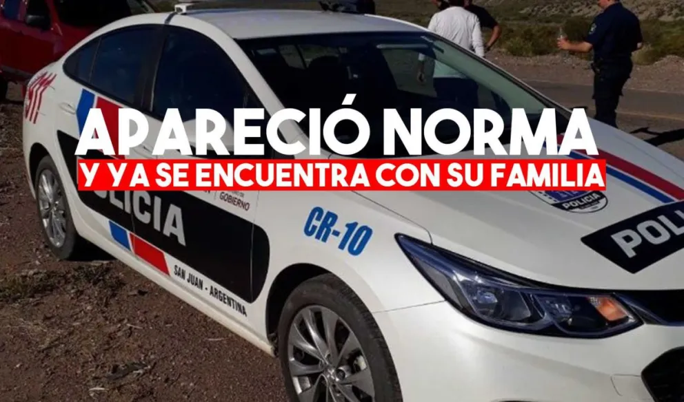 Apareció la joven de 16 años que era buscada