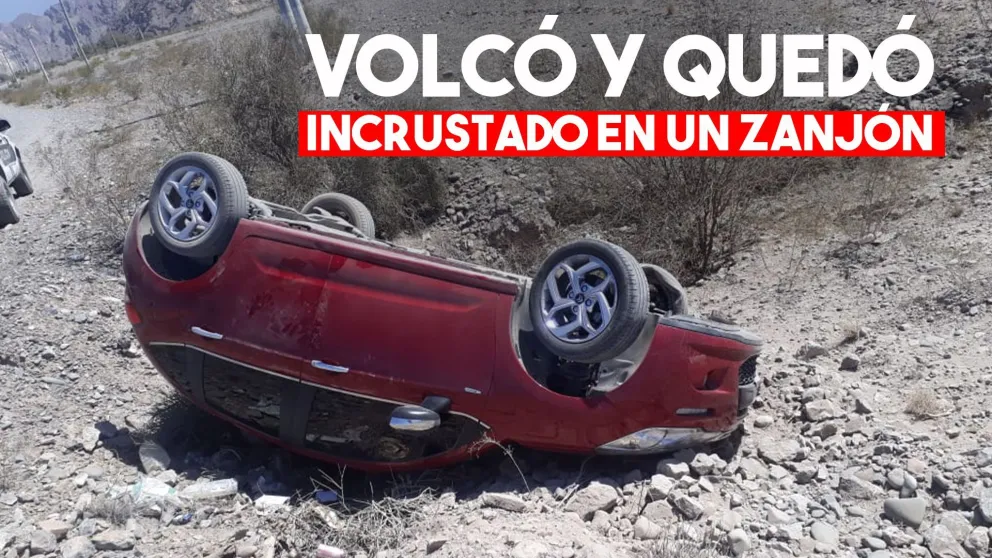Estaba yendo a trabajar y volcó