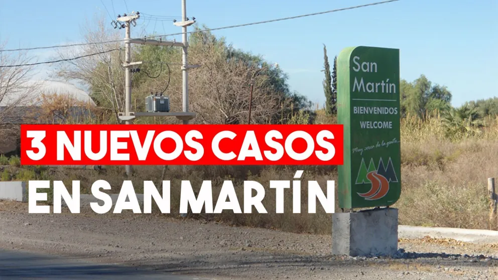 Nuevos casos de coronavirus en San Martín