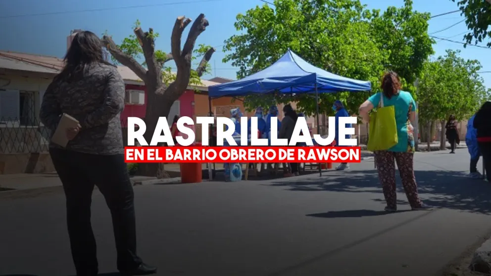 En Rawson también realizaron rastrillajes preventivos