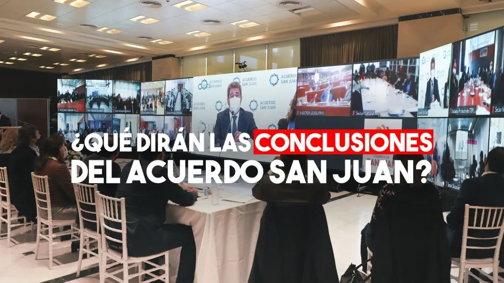 Acuerdo San Juan: el viernes se presentan las conclusiones y propuestas