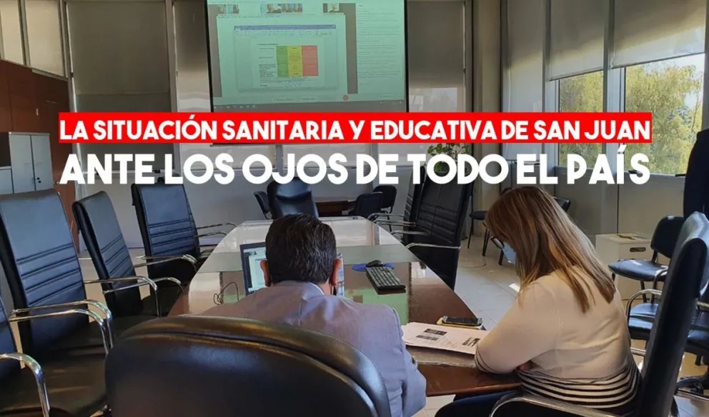 San Juan expuso ante Nación la situación sanitaria y educativa de la provincia