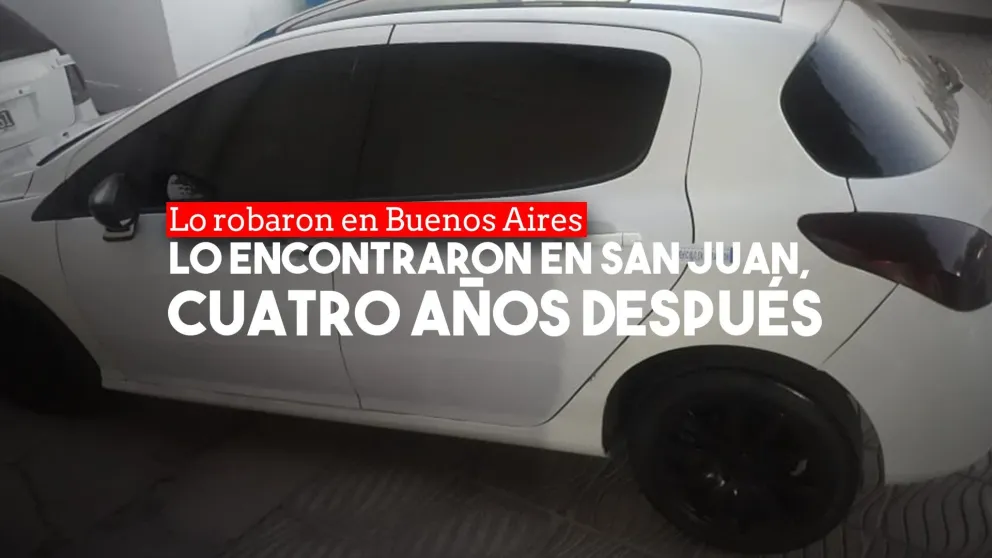 Encontraron un auto que había sido robado en Buenos Aires