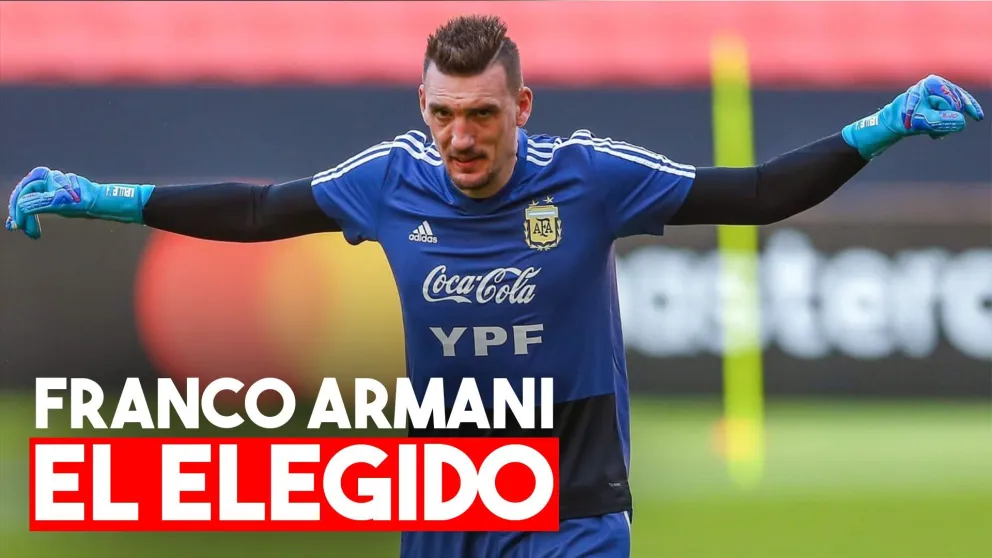 Scaloni develó el misterio y Armani será el arquero titular de la Selección Argentina