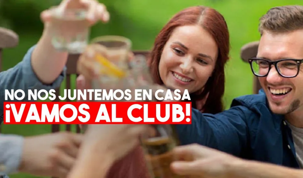 Vuelven las reuniones en los clubes deportivos y sociales