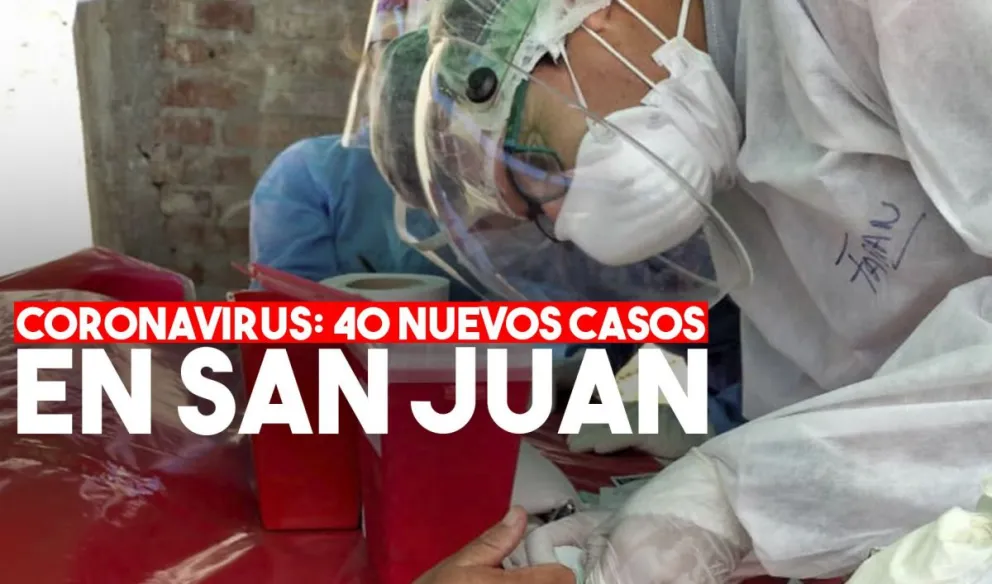 Coronavirus en San Juan: confirman 40 nuevos casos y ya son 1193 en total
