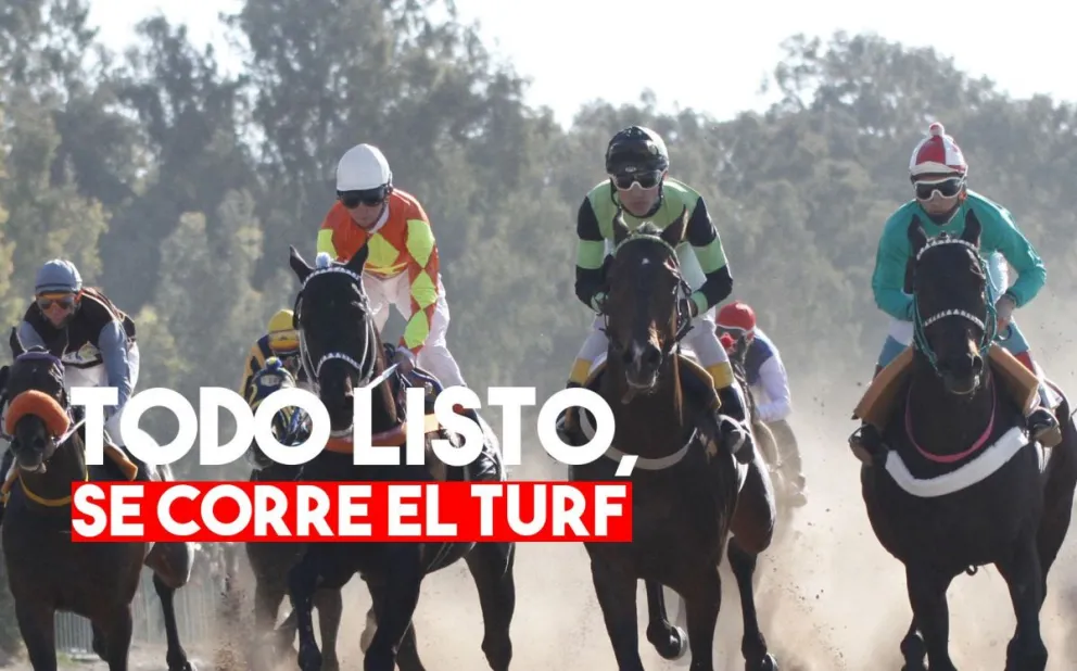 Confirmaron que el turf se llevará a cabo este domingo