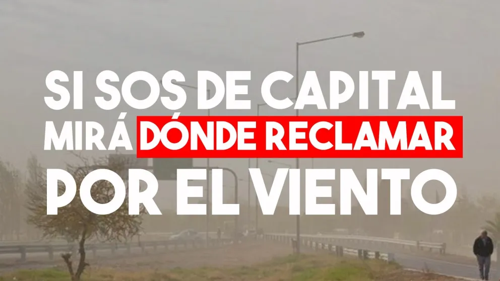 Para reclamos por el viento, llamar al SEM