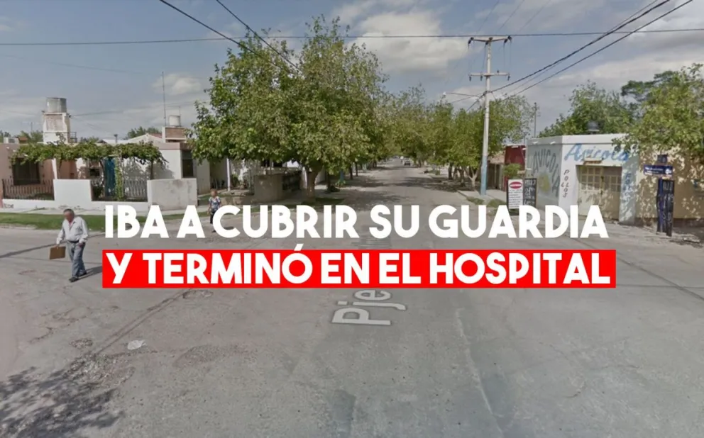 Un policía chocó en su moto y quedó grave