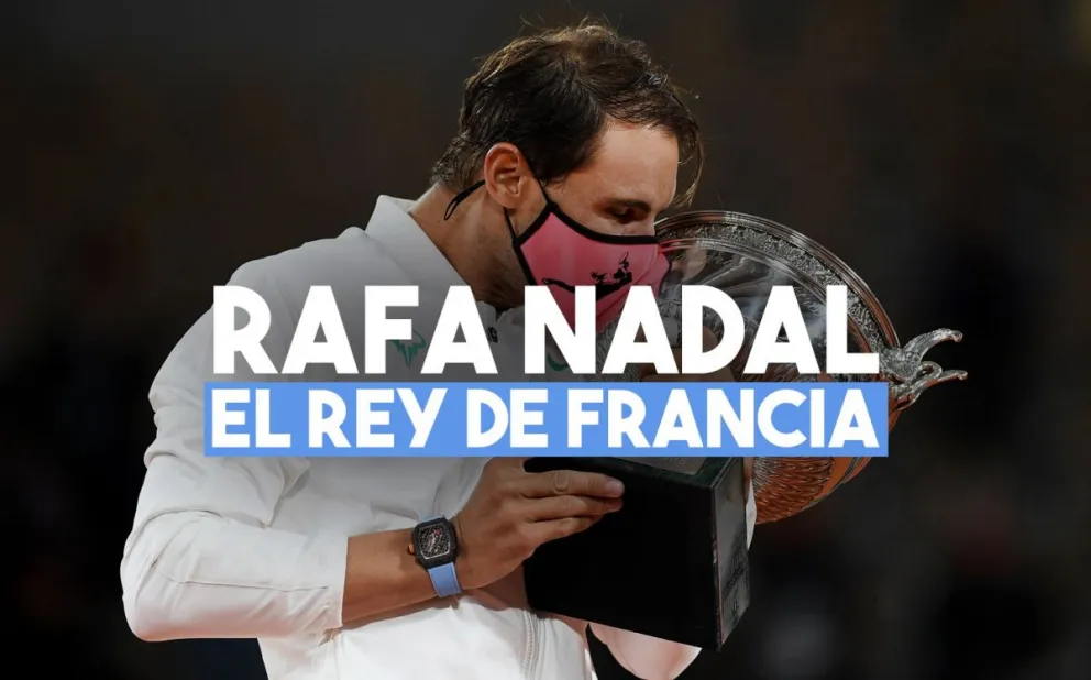 Rafael Nadal se coronó campeón de Roland Garros nuevamente y alcanzó el récord de Federer
