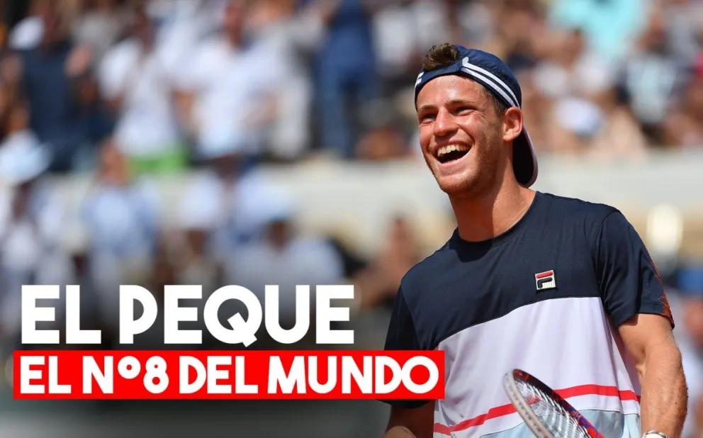 Diego Schwartzman se convirtió en el número 8 del mundo