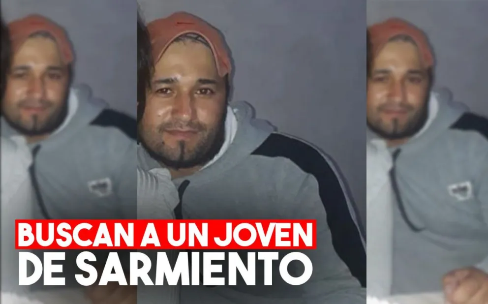 Intentan dar con el paradero de un hombre en Sarmiento