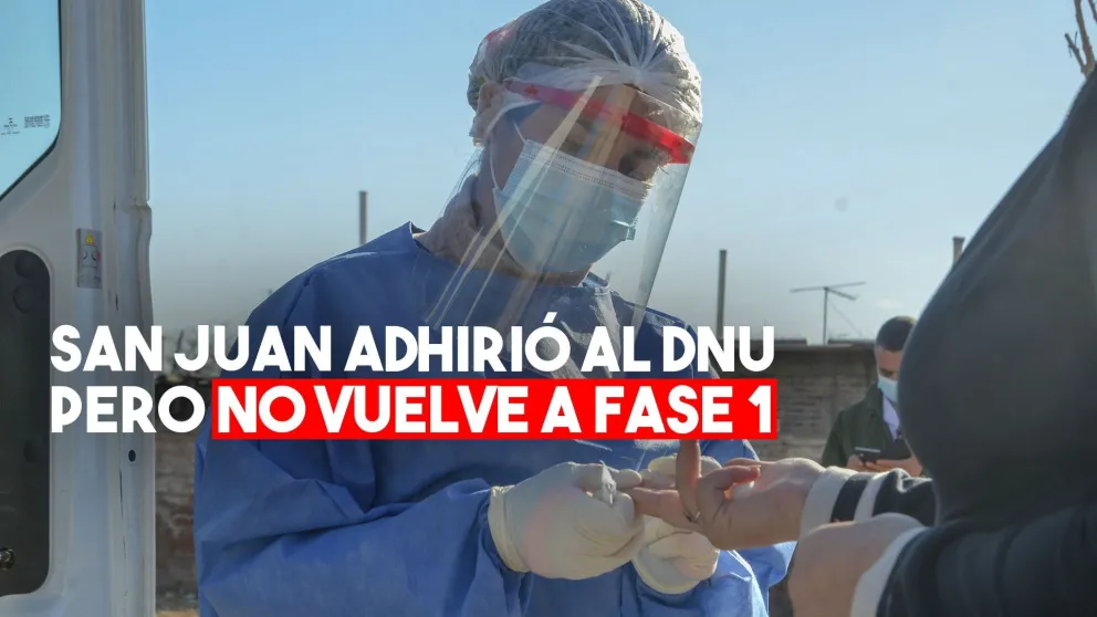 Uñac decidió que San Juan adhiera al DNU nacional con algunas excepciones