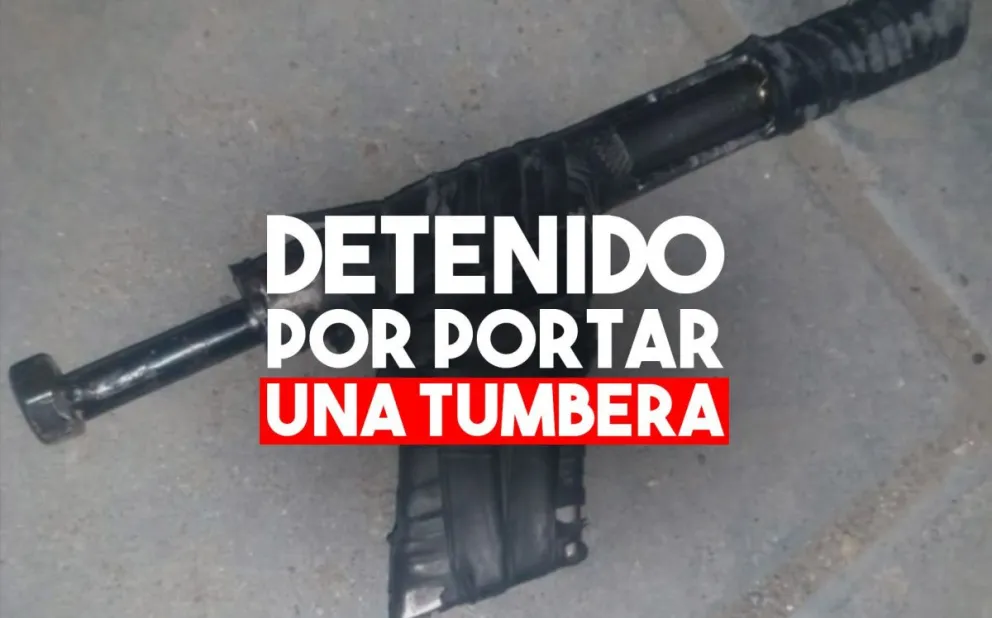 Merodeaba una empresa, lo entrevistó la policía y le encontraron una tumbera