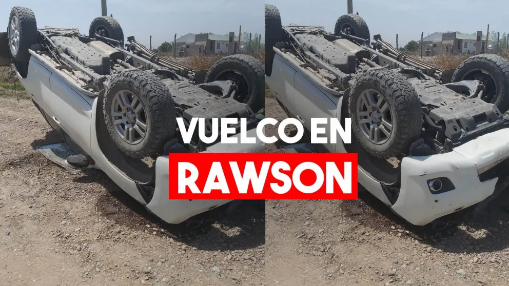 Un joven de 19 años perdió el control de su camioneta y volcó