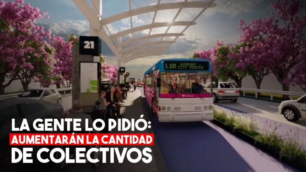 RedTulum: habrá un 10% más de colectivos en la calle