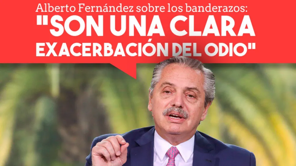 Alberto Fernández criticó las protestas en contra de su gobierno