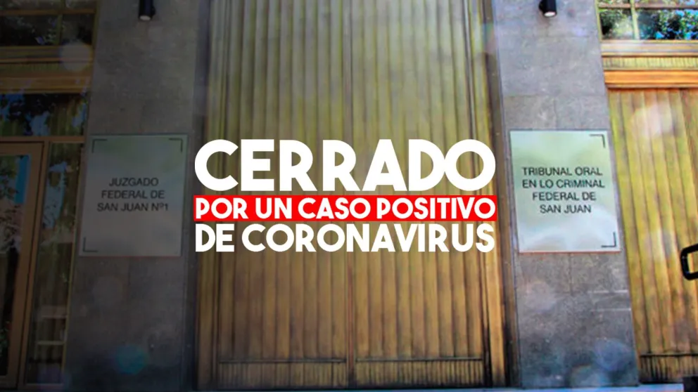 Coronavirus: una jueza dio positivo y cerraron un edificio