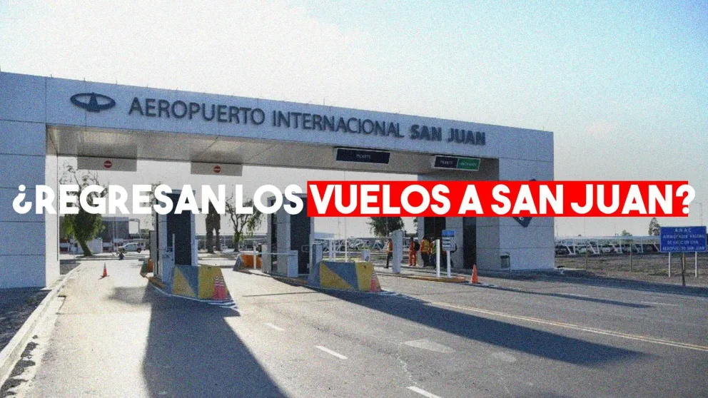 San Juan está dentro de las provincias con posibilidad de recibir vuelos
