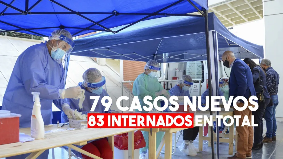 San Juan reportó 79 casos positivos en las últimas 24 horas
