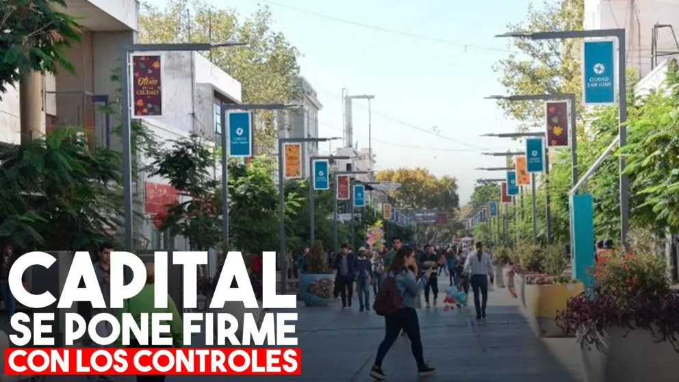 Capital profundiza los controles en el centro comercial y si no cumplen protocolos, habrá multas